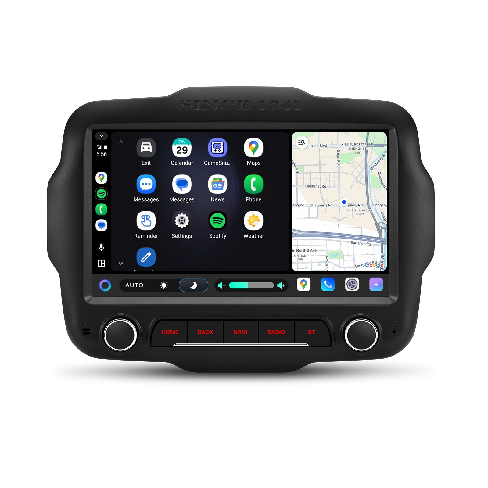 XTRONS IMH94RGJL 9in QLED Wireless CarPlay Android Auto Car Stereo 8GB RAM 128GB ROM
