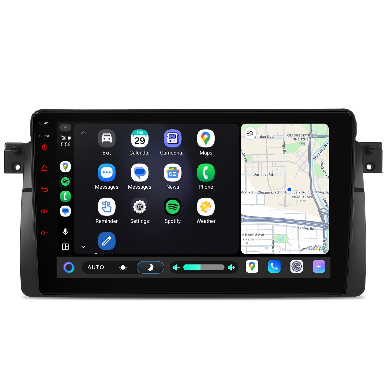 XTRONS IMHP9446B 9" Android 14 Car Stereo for BMW E46 8GB RAM 128GB