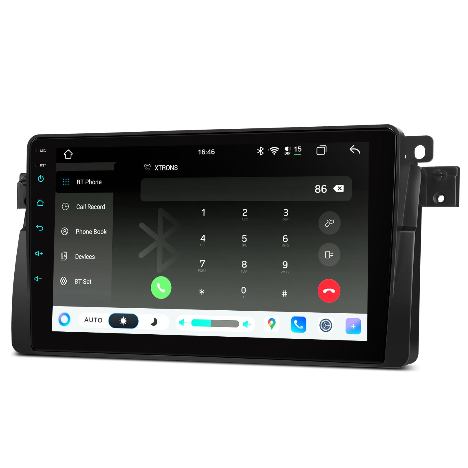 XTRONS IMHP9446B 9" Android 14 Car Stereo for BMW E46 8GB RAM 128GB