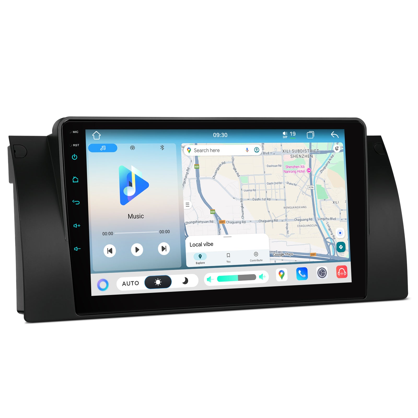 XTRONS IMHP9453B 9in Android 14 Car Stereo for BMW X5 E53
