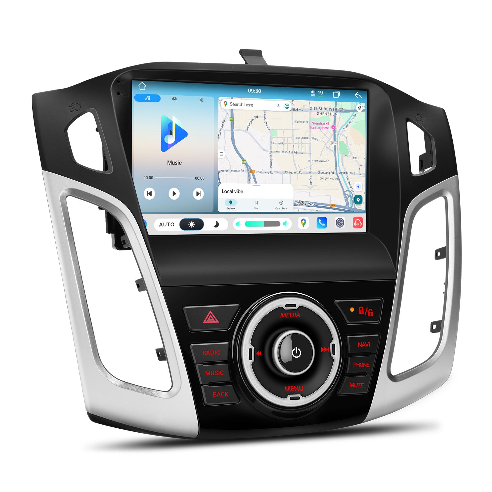 XTRONS IMHP94FSF Ford Focus 9" Android 14 Car Stereo Wireless CarPlay