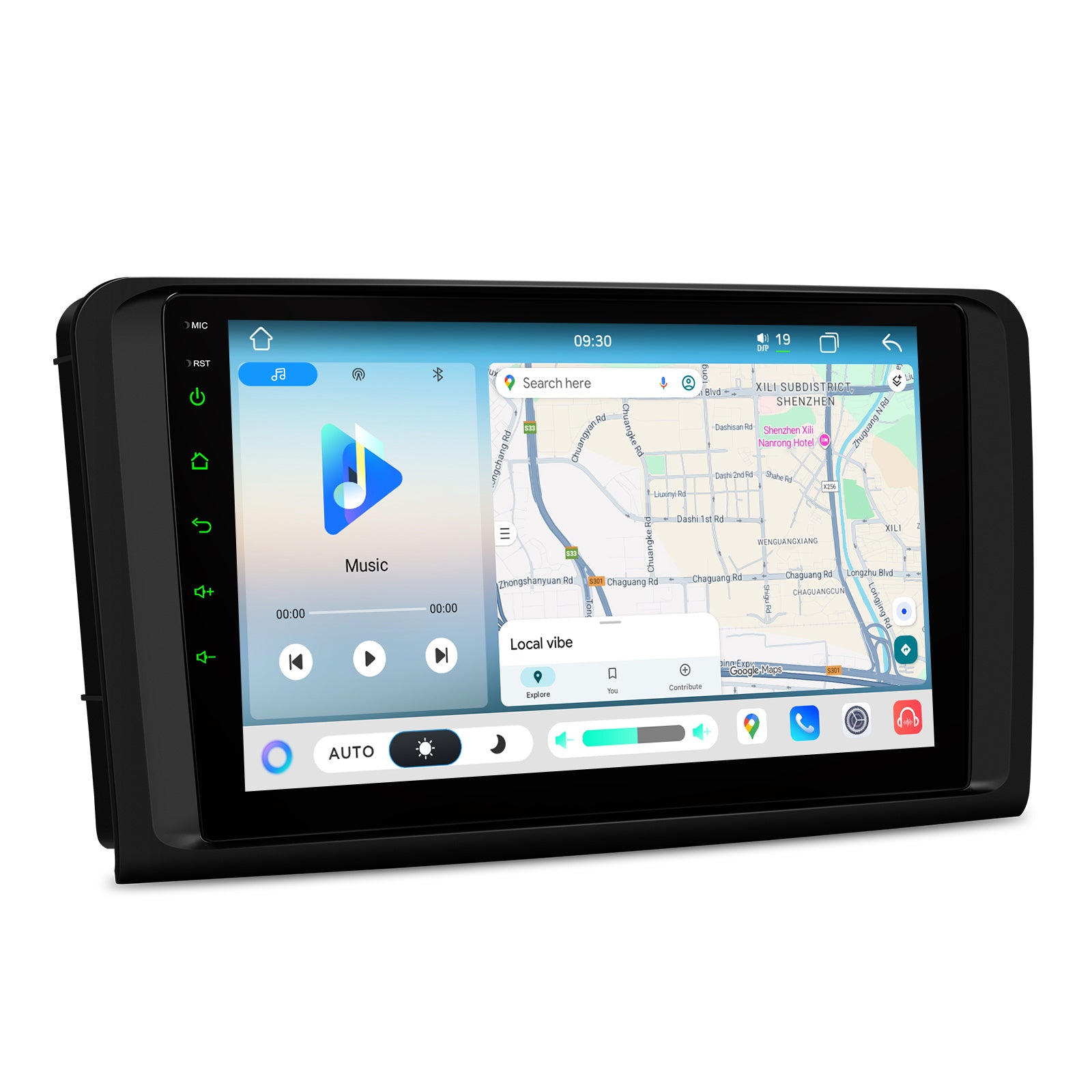 XTRONS IMHP94M164 9in Android Car Stereo Wireless CarPlay for Mercedes ML GL 2005-2012