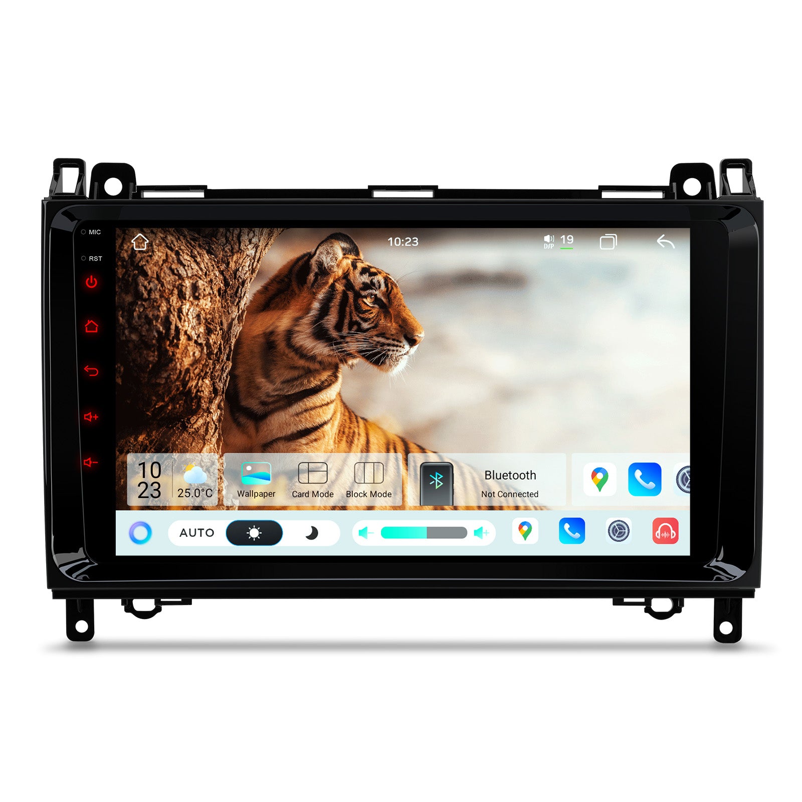 XTRONS IMHP94M245 9-Inch Android 14 Car Stereo Wireless CarPlay Mercedes VW