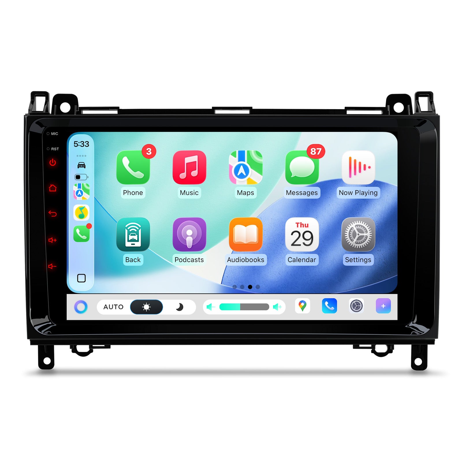 XTRONS IMHP94M245 9" Android 14 Head Unit Wireless CarPlay for MB VW Crafter