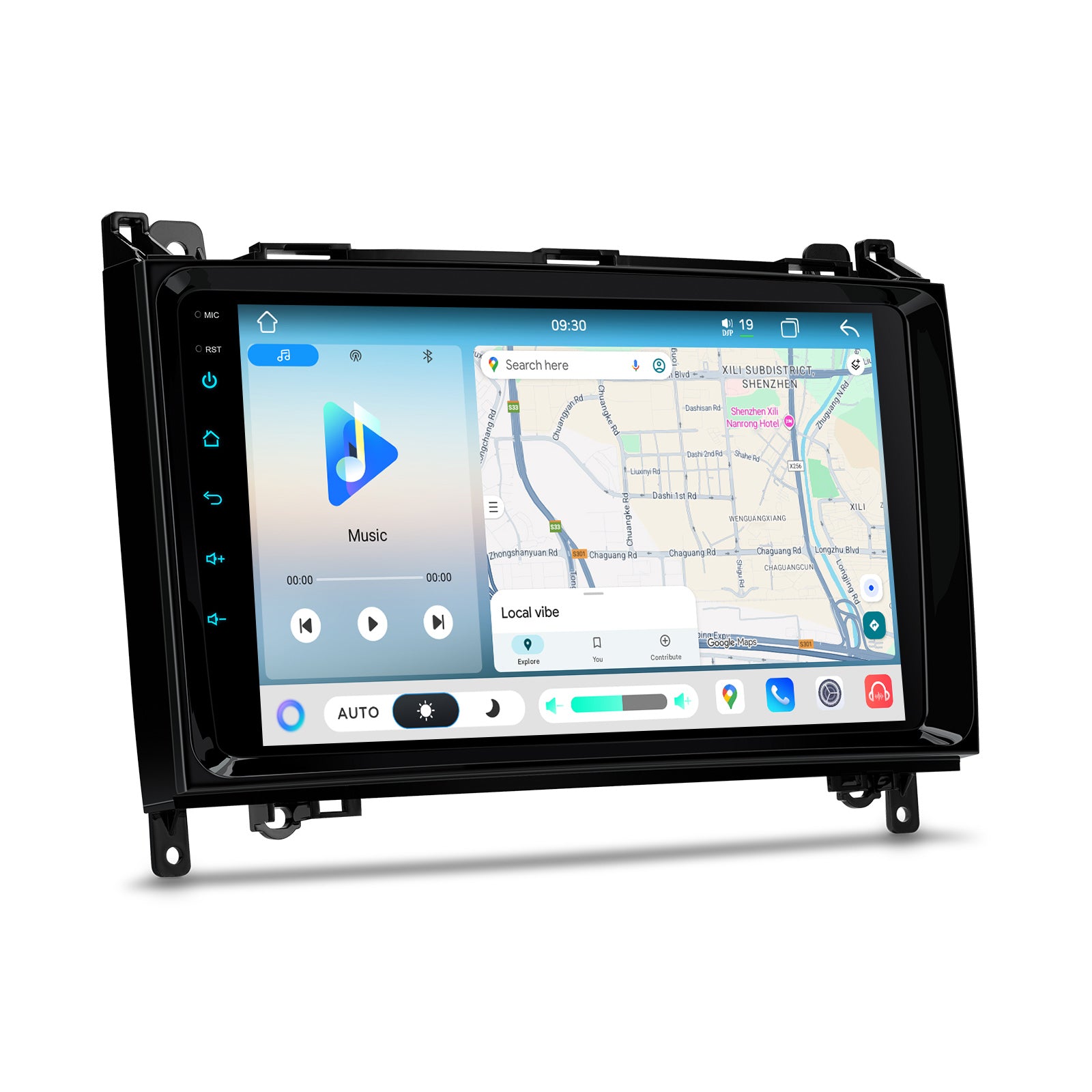 XTRONS IMHP94M245 9-Inch Android 14 Car Stereo Wireless CarPlay Mercedes VW
