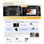 XTRONS IMHP94M350 9-Inch Android 14 Car Stereo Wireless CarPlay Mercedes SLK