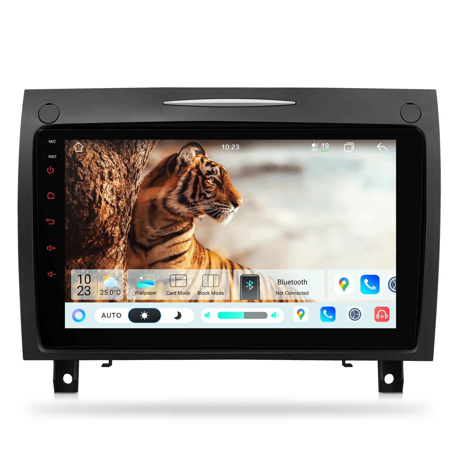 XTRONS IMHP94M350 9in Android Head Unit Wireless CarPlay for Mercedes-Benz SLK