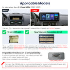 XTRONS QBMH2440M12C40 12.3in 2K Android Head Unit for Mercedes-Benz C-Class W204