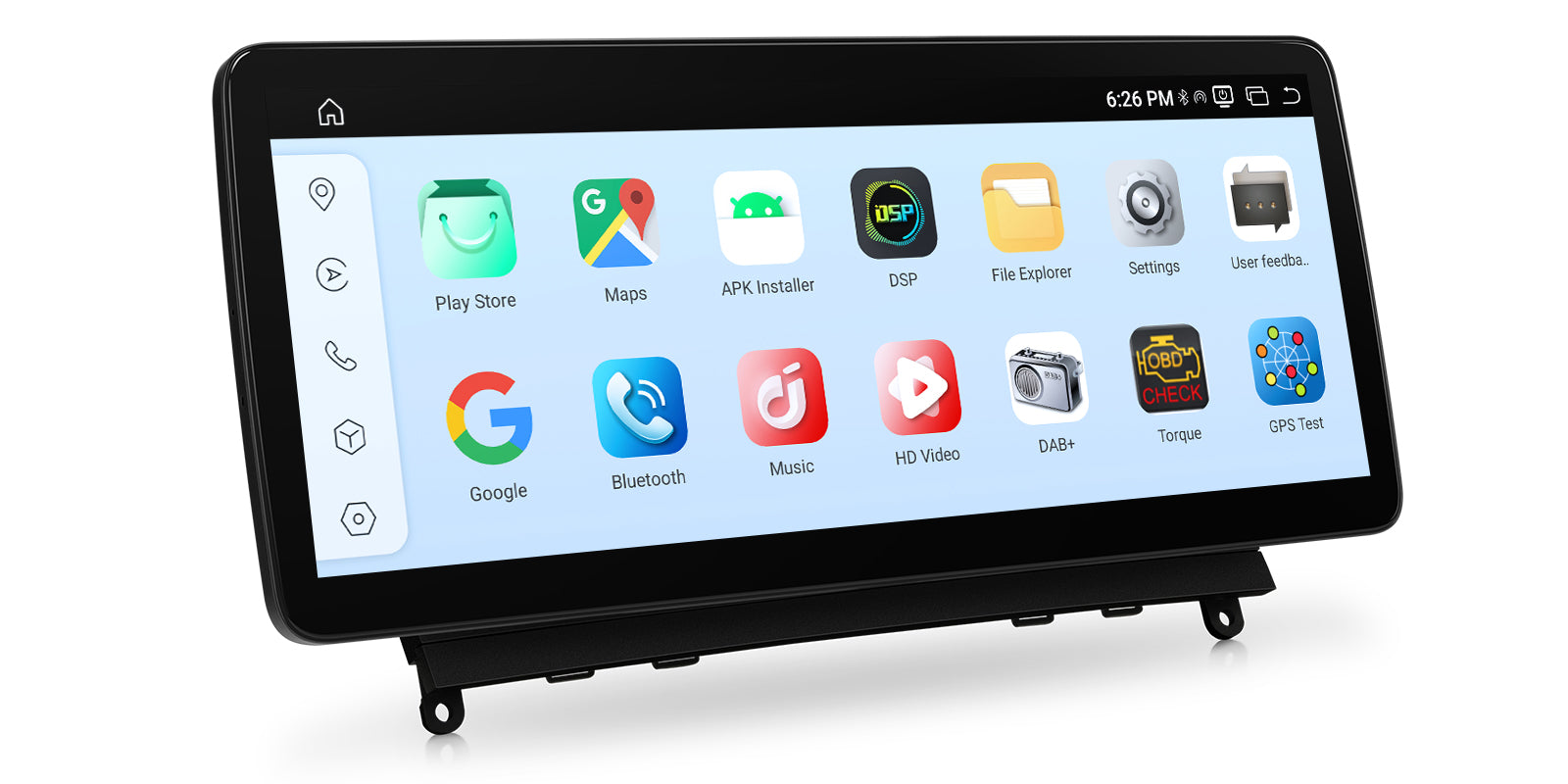 XTRONS QBM 12.3in 2K Nano Texture Android Head Unit for Mercedes C-Class W204