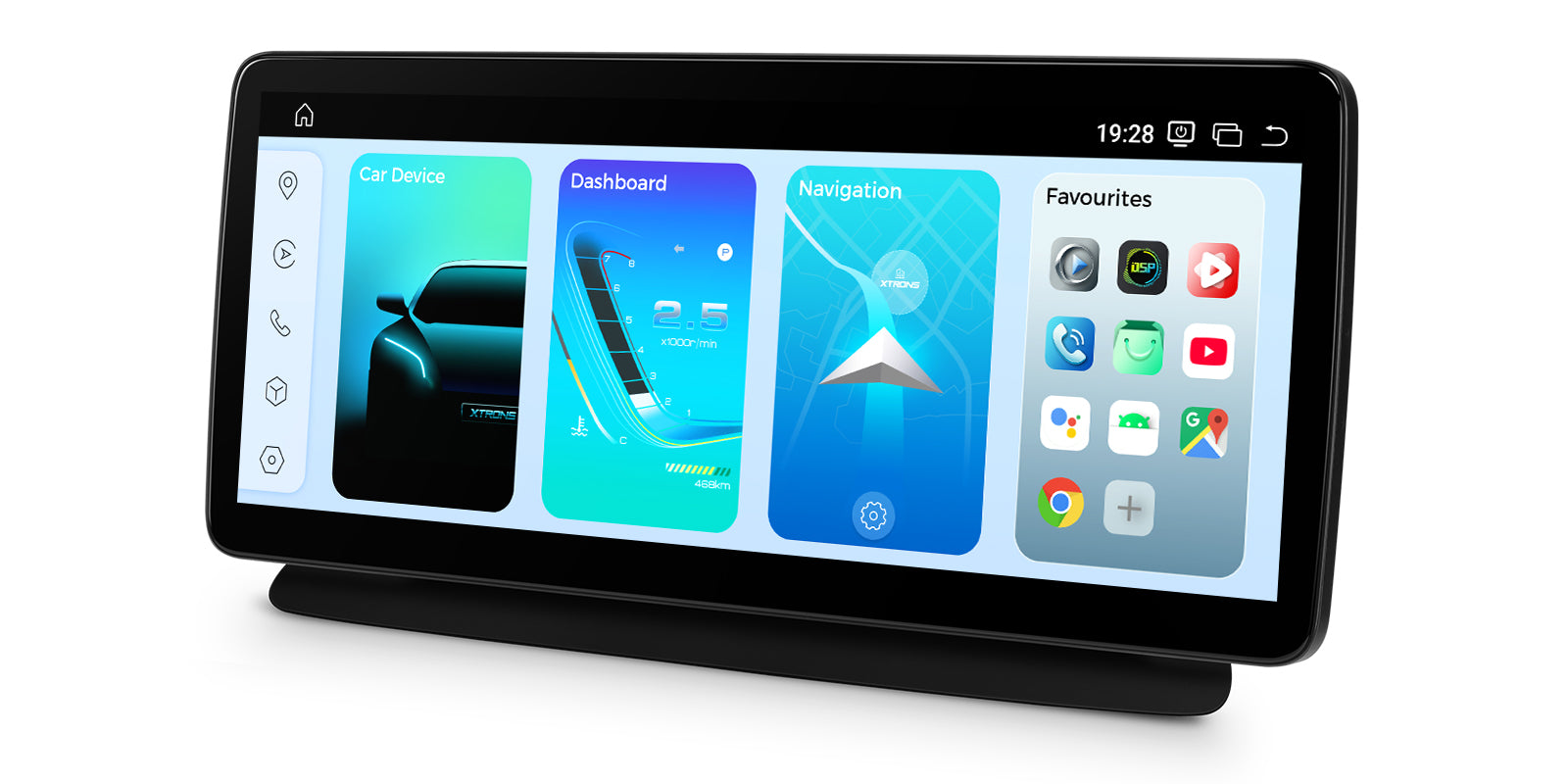 XTRONS QBMH2440M12CLS 12.3in 2K Android Head Unit 8GB 128GB Mercedes CLS
