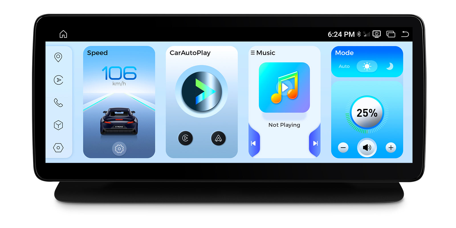 XTRONS 12.3" 2K Android Car Stereo Mercedes-Benz CLS C218 W218