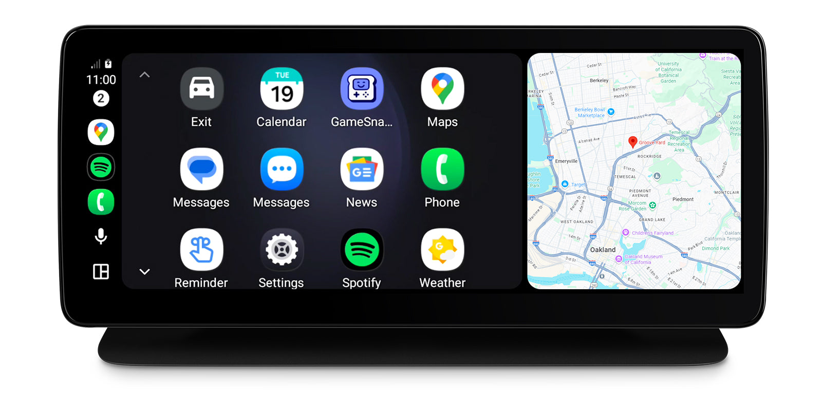 XTRONS QBMH2440M12CLS 12.3in 2K Android Head Unit 8GB 128GB Mercedes CLS