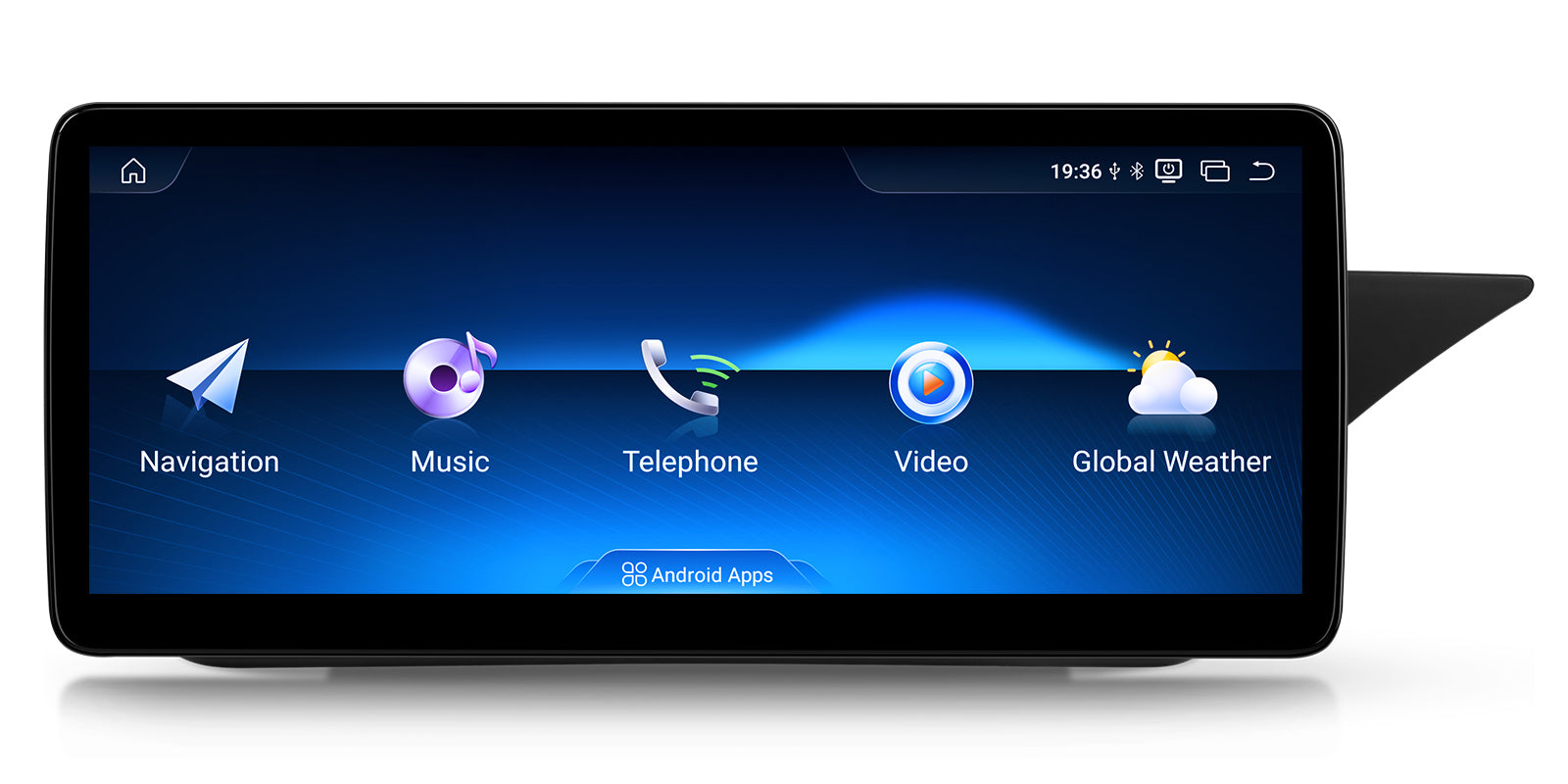 XTRONS QBMH2440M12ER Mercedes-Benz 12.3in Android 14 Car Stereo 2K Screen