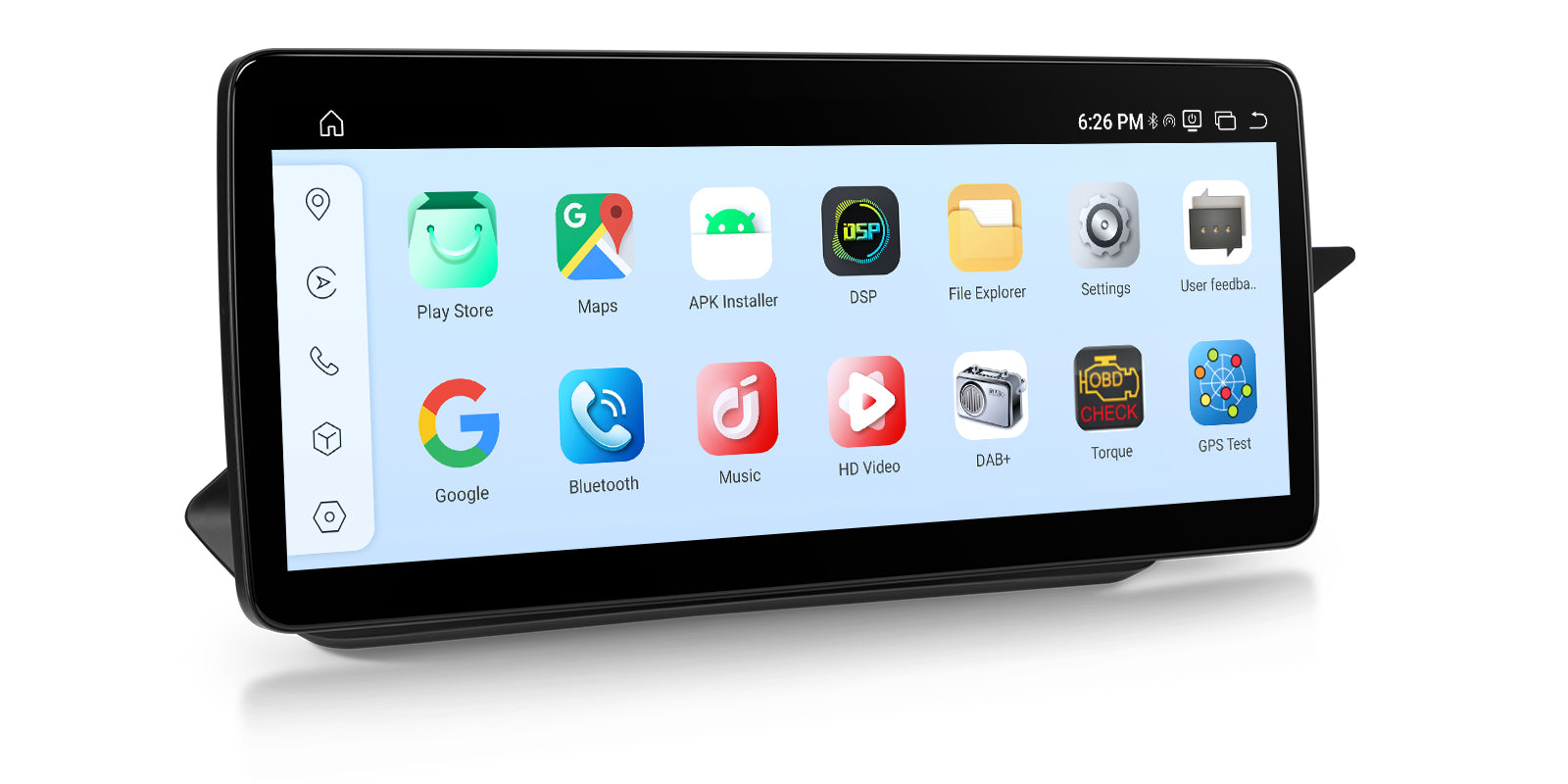 XTRONS QBMH2440M12ER 12.3" Android Head Unit for Mercedes-Benz E-Class W212/S212