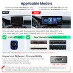 XTRONS QBMH2445 12.3in Android Head Unit Car Stereo 2K Screen for Mercedes-Benz