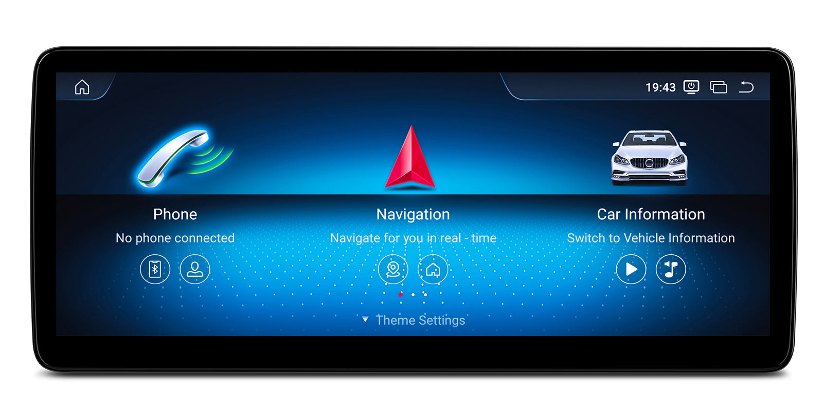 XTRONS QBMH2445 12.3" 2K Android Car Stereo for Mercedes-Benz