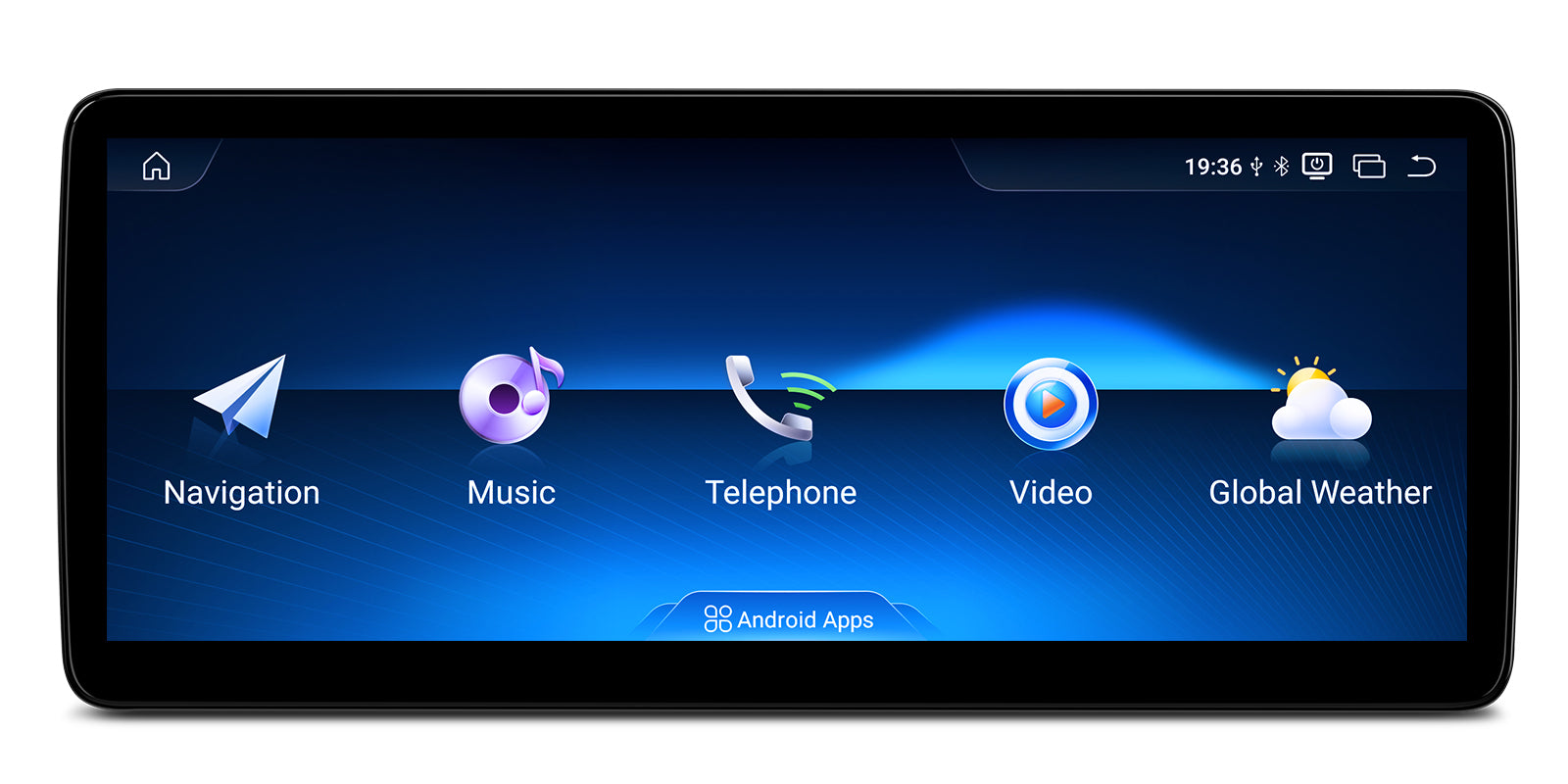 XTRONS QBMH2445 12.3" 2K Android Car Stereo for Mercedes-Benz