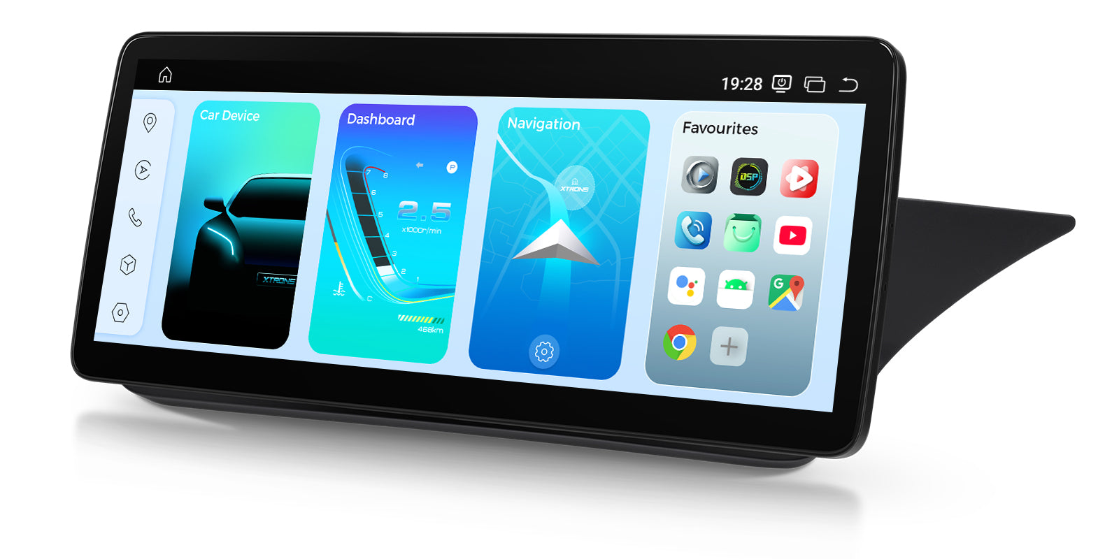 XTRONS QBMH2445M12ER Android Head Unit 12.3in 2K Screen Mercedes-Benz E-Class