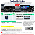 XTRONS QBMH2445M12ER Android Head Unit 12.3in 2K Screen Mercedes-Benz E-Class