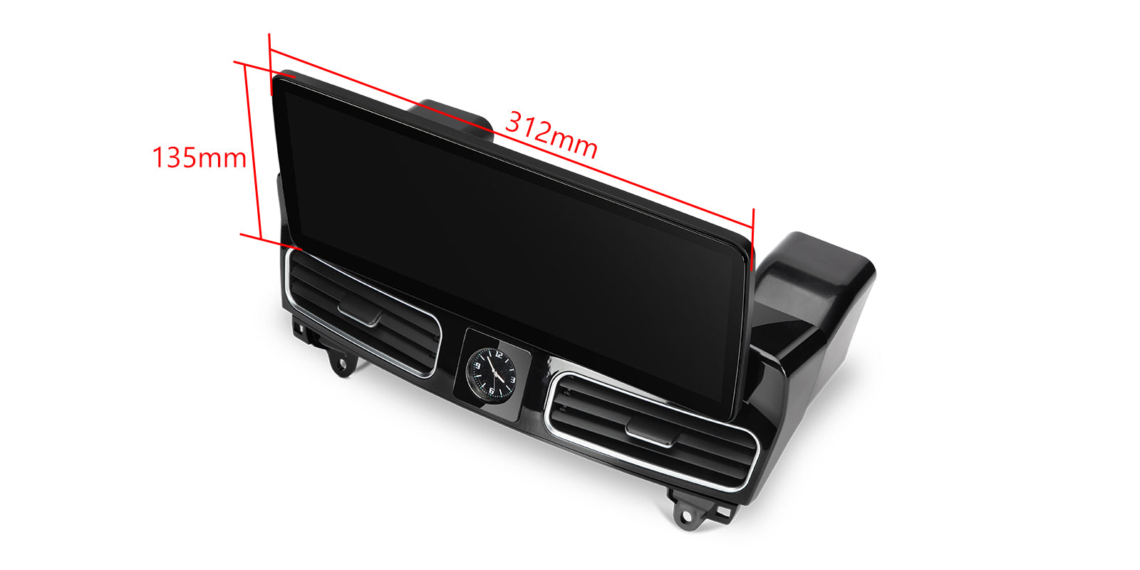 XTRONS 12.3in 2K Android Head Unit for Mercedes ML W166 X166