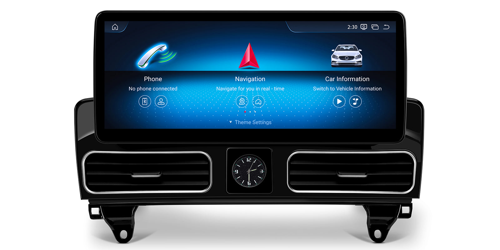 XTRONS 12.3in 2K Android Head Unit for Mercedes ML W166 X166