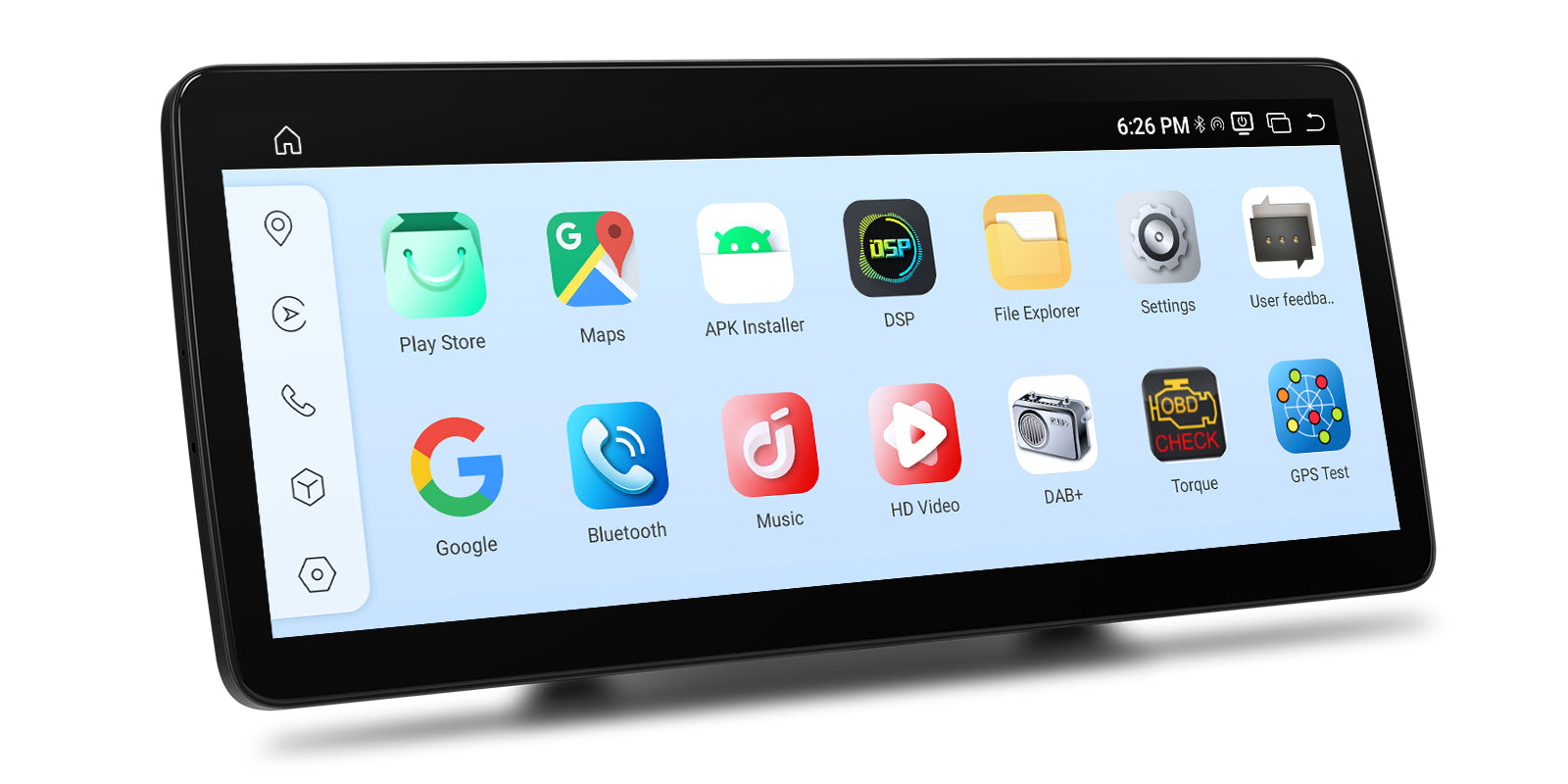 XTRONS QBMH2450 12.3" 2K Android Head Unit for Mercedes-Benz