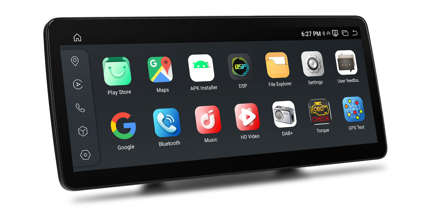 XTRONS QBMH2450 12.3" Android Head Unit for Mercedes-Benz NTG5.0/5.1/5.2