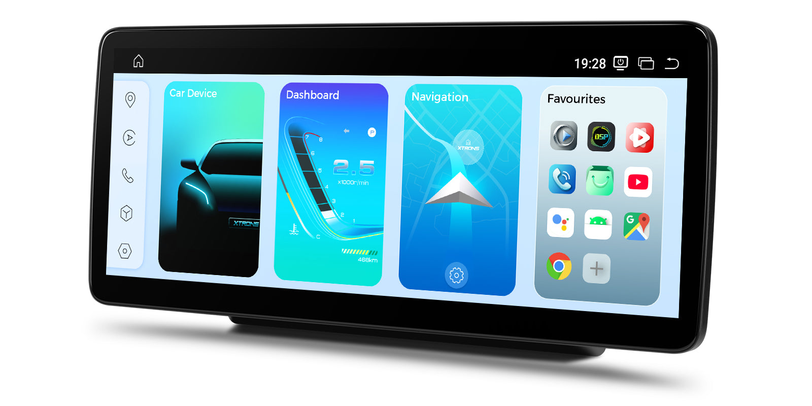 XTRONS 12.3" 2K Android 14 Car Stereo for Mercedes-Benz QBMH2450M12C5