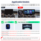 XTRONS 12.3" 2K Android 14 Car Stereo for Mercedes-Benz QBMH2450M12C5