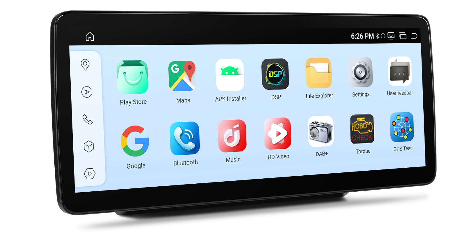XTRONS 12.3" 2K Android 14 Car Stereo for Mercedes-Benz QBMH2450M12C5