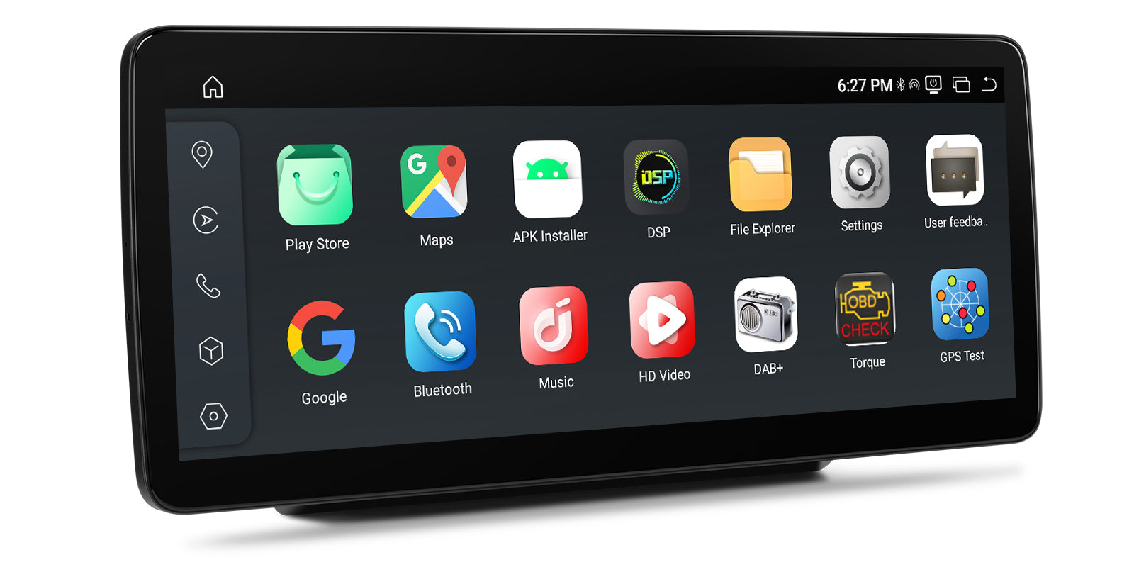 XTRONS 12.3" 2K Android 14 Car Stereo for Mercedes-Benz QBMH2450M12C5
