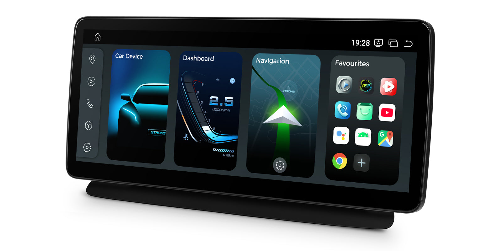 XTRONS QBMH2450M12CLS 12.3in 2K Android Head Unit for Mercedes CLS 2014-2017