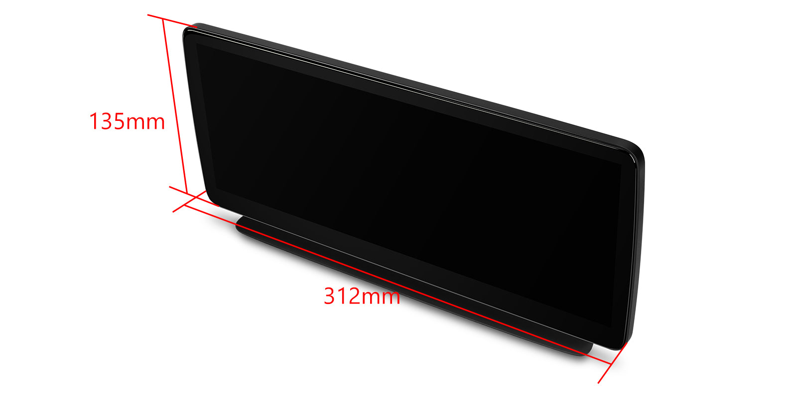 XTRONS QBMH2450M12CLS 12.3in 2K Android Head Unit for Mercedes CLS 2014-2017