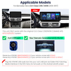 XTRONS QBMH2450M12CLS 12.3in 2K Android Head Unit for Mercedes CLS 2014-2017