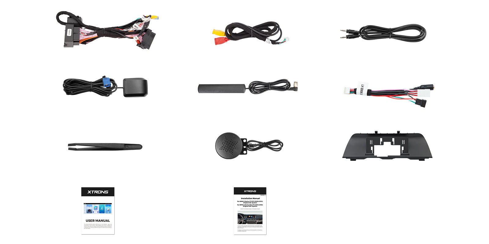 XTRONS BMW 5 Series 12.3" 2K Android Head Unit Car Stereo QGBS25CIB12FV