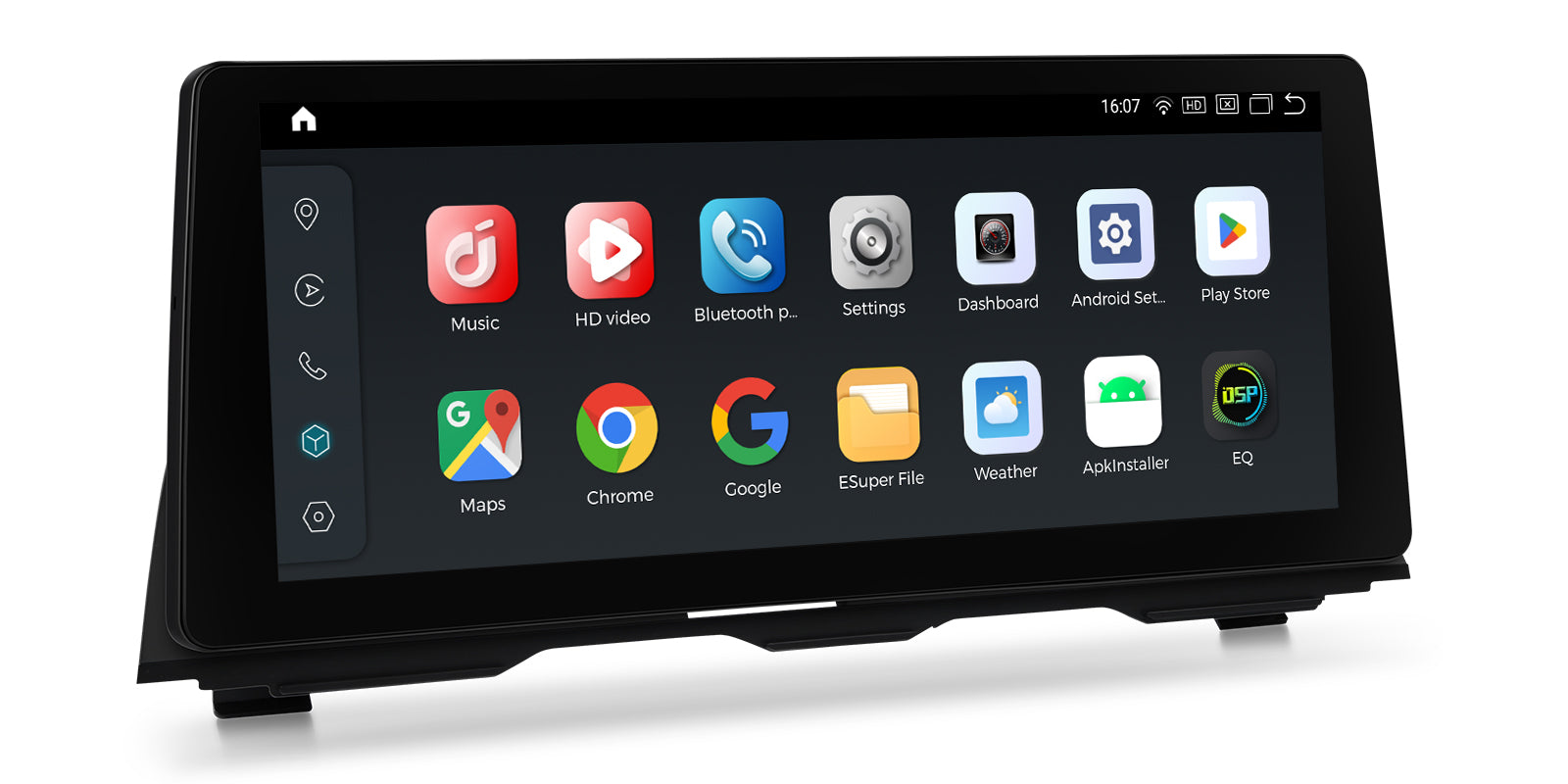 XTRONS BMW 5 Series 12.3" 2K Android Head Unit Car Stereo QGBS25CIB12FV