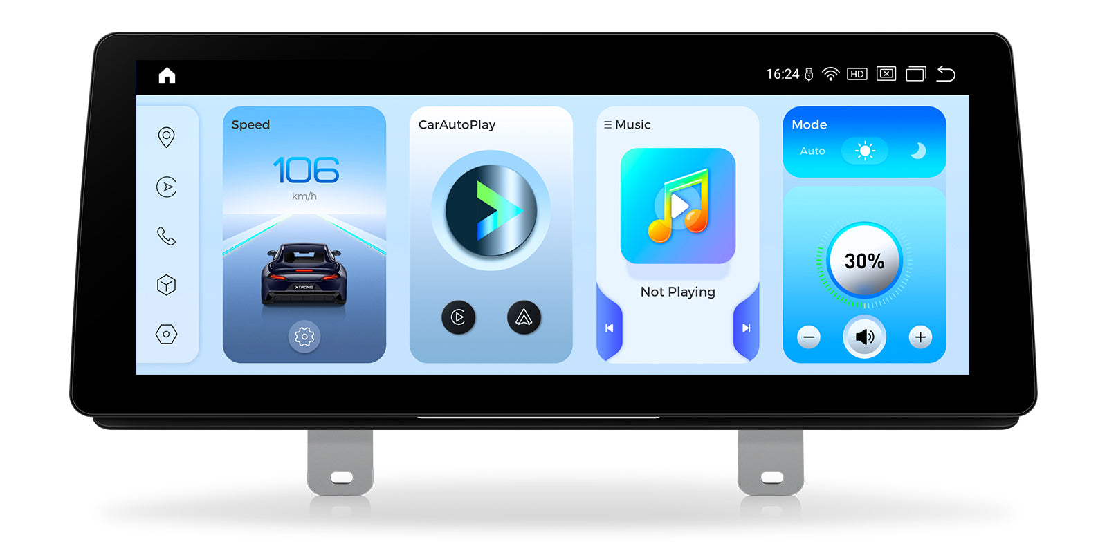 XTRONS BMW 5-Series 12.3in 2K Android Car Stereo 6GB 64GB