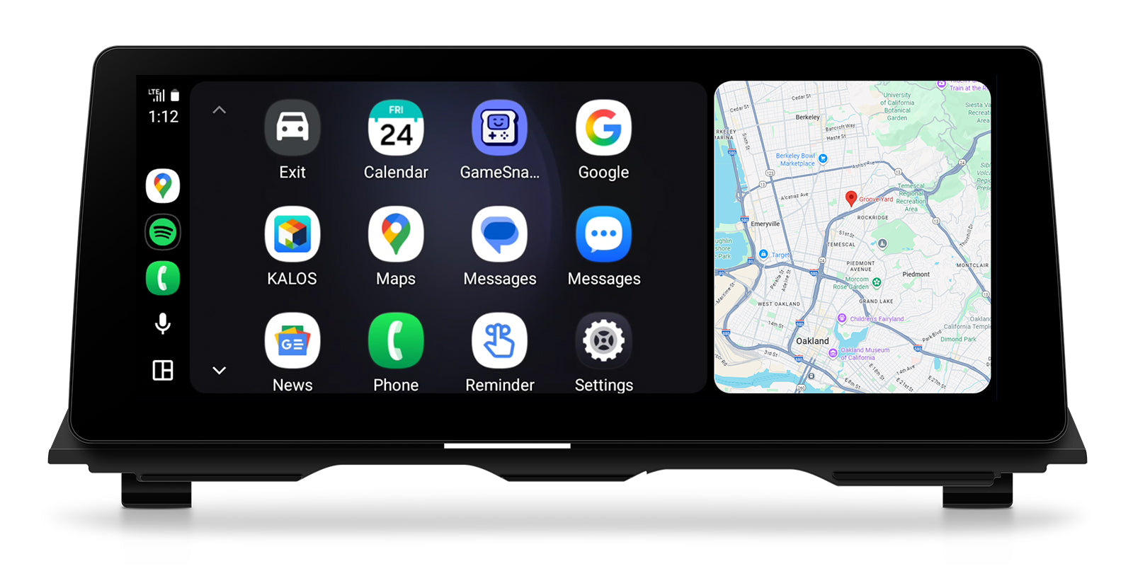 XTRONS QGBS25NB12FV 12.3" 2K Android Car Multimedia Navigation System for BMW 5 Series