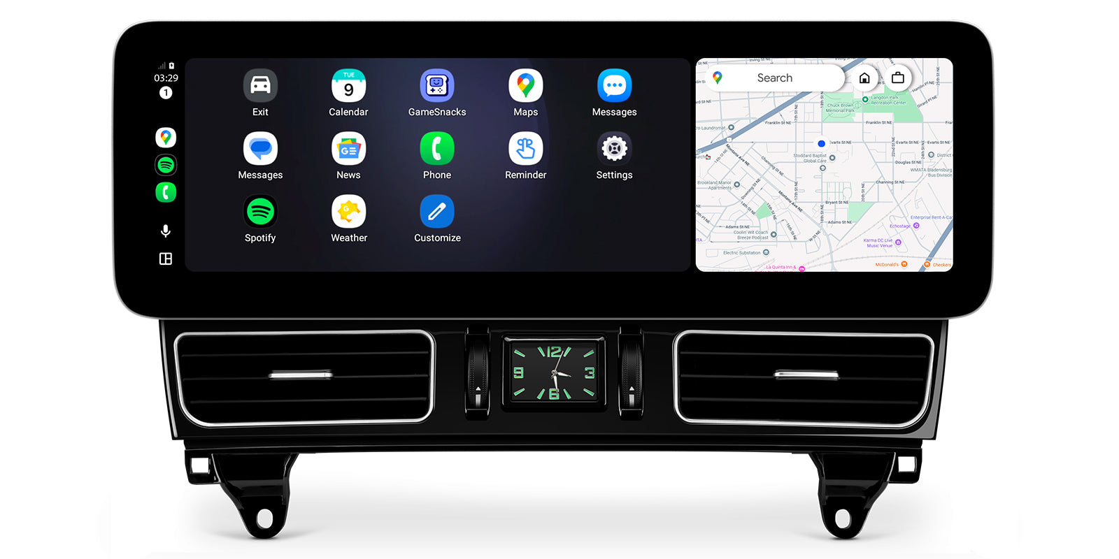 XTRONS QLM4450GLE 14.9in 2K Android Head Unit for Mercedes GLE GLS