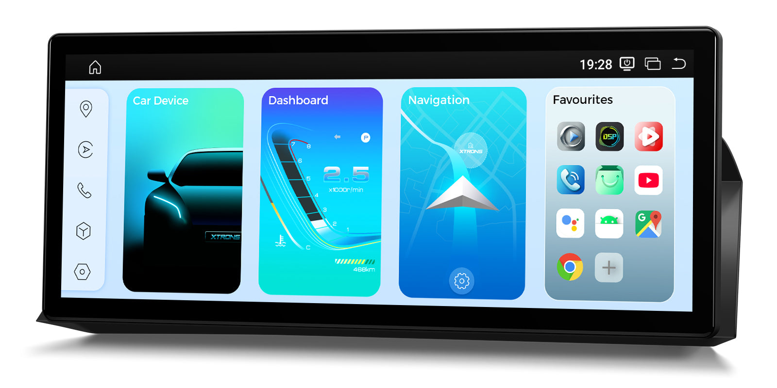 XTRONS QWBX24CCB12E60 BMW 5 Series E60/E61/M5 12.3in Android Head Unit