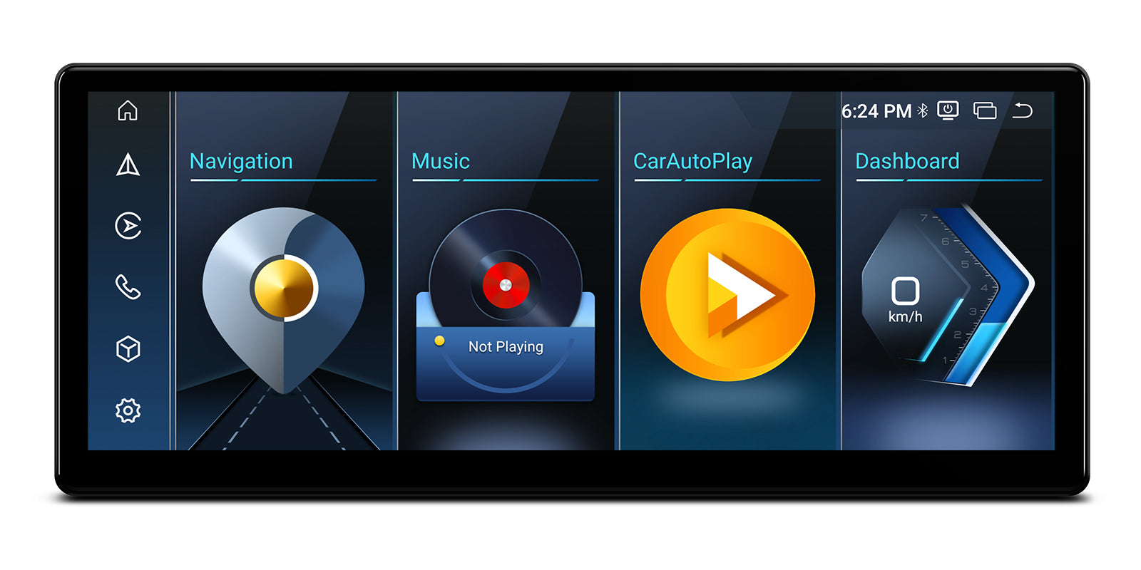 XTRONS OEM-Style Widescreen Android 14 Head Unit 12.3in 8GB 256GB