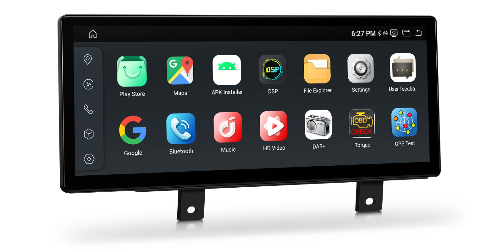 XTRONS QWBX24EVB12THR OEM Widescreen Android 14 Head Unit 12.3in 2K