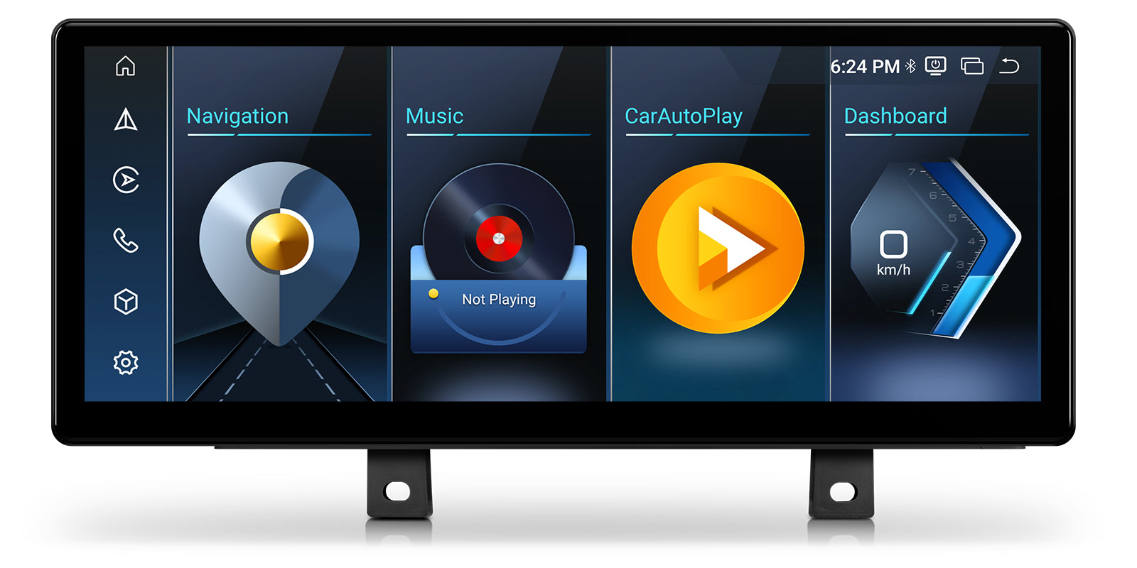 XTRONS QWBX24EVB12THR OEM Widescreen Android 14 Head Unit 12.3in 2K