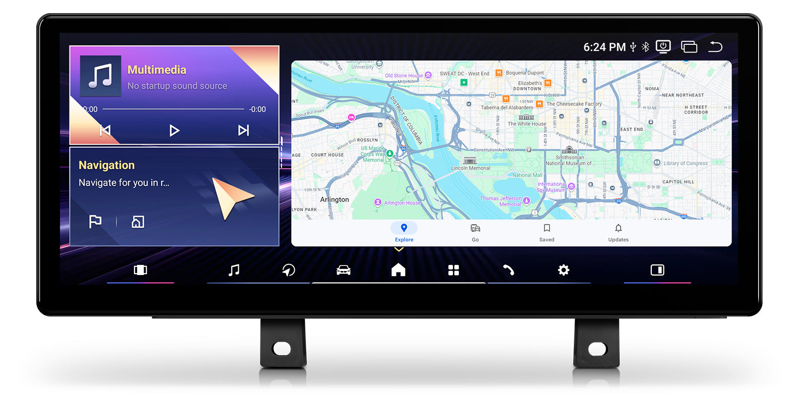 XTRONS QWBX24EVB12THR 12.3in Android 14 Head Unit BMW 3/4 Series