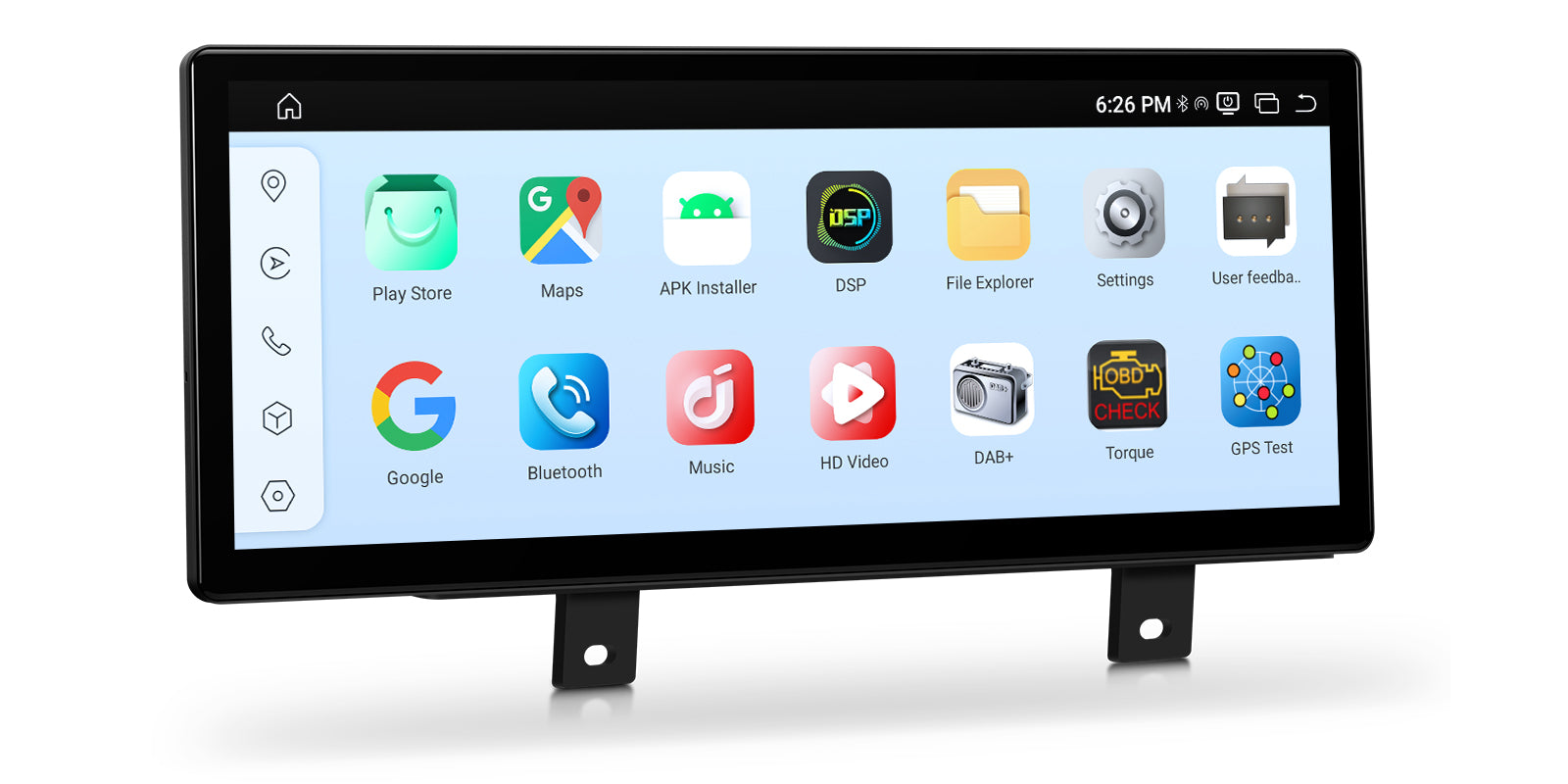 XTRONS QWBX24EVB12THR 12.3in Android 14 Head Unit BMW 3/4 Series